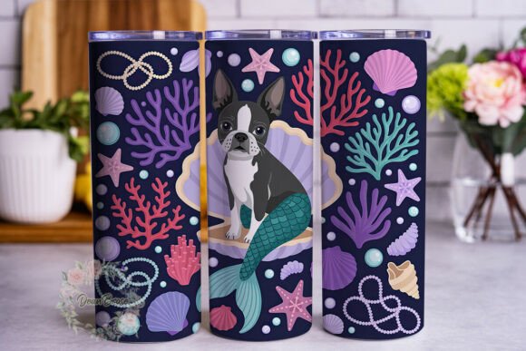 Dog Mermaid Undersea Tumbler Wrap Review