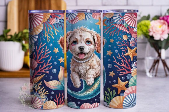 Patriotic Mermaid Dog Tumbler Wrap Review