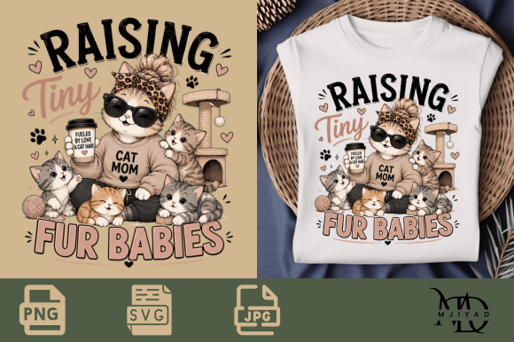 Raising Tiny Fur Babies Embroidery Design Review