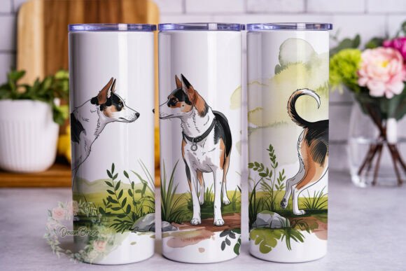 Tri-Color Dog Watercolor 20oz Wrap Review