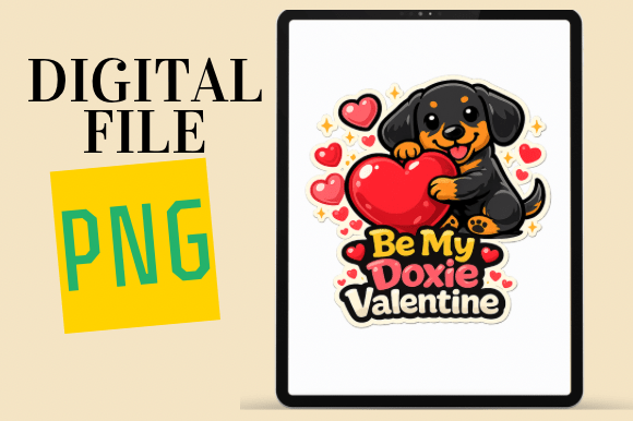 Valentine Dachshund Svg Review for Embroidery Projects