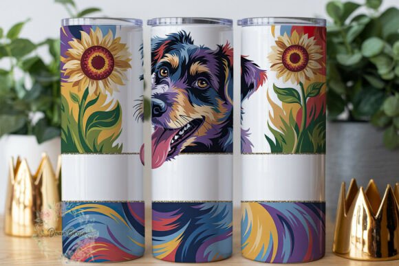 Vibrant Dog Sunflower Tumbler Wrap Review